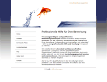 Tablet Screenshot of bewerbung-support.de